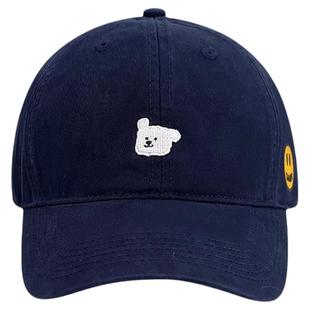 Drew House新笑脸白鹿同款遮阳显脸小棒球帽大头围男女鸭舌帽百搭