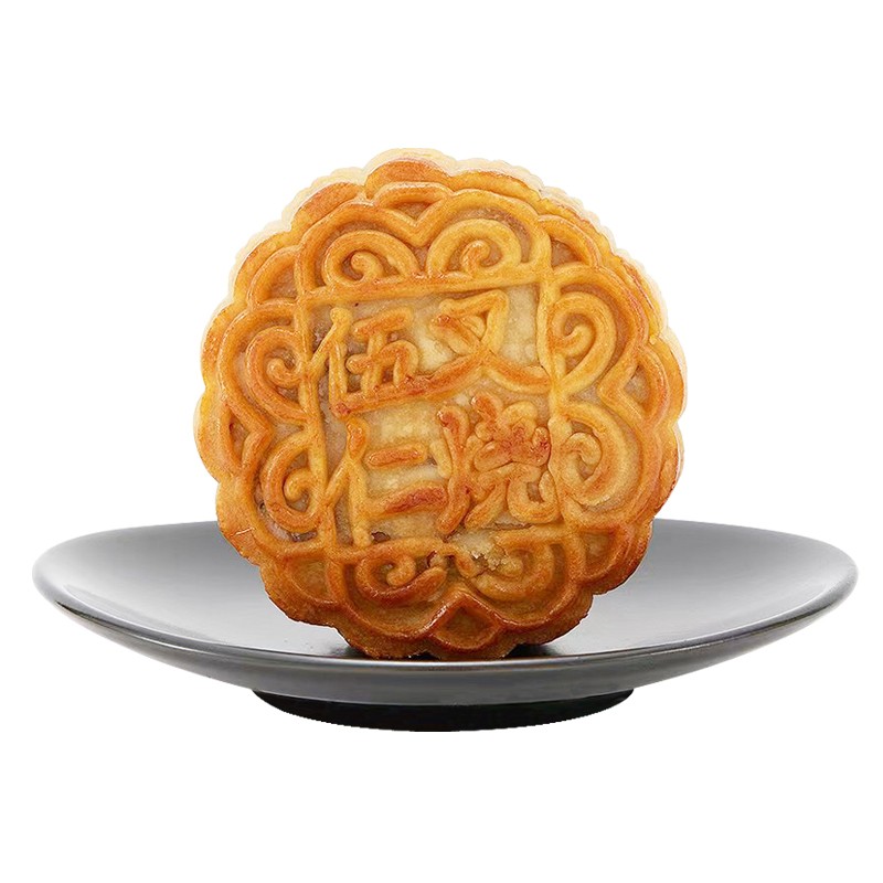 半岛永隆广式金腿五仁叉烧月饼传统手工纯手工中秋送礼礼盒装