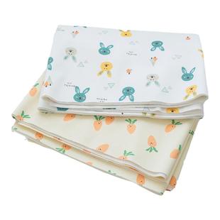 喵爸喵妈 防滑三层宝宝隔尿垫布料防水透气可洗护理垫经期垫面料