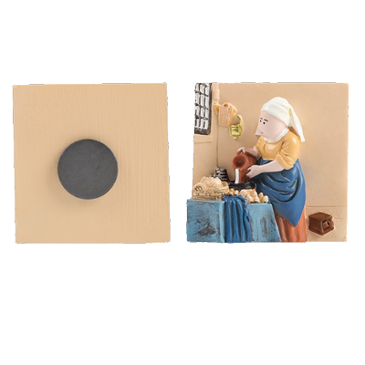 创意立体世界名画磁性冰箱贴
