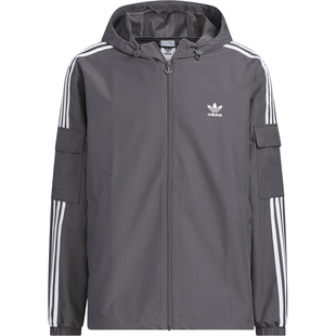 Adidas/阿迪达斯官方正品三叶草男女时尚经典运动梭织外套KB1942