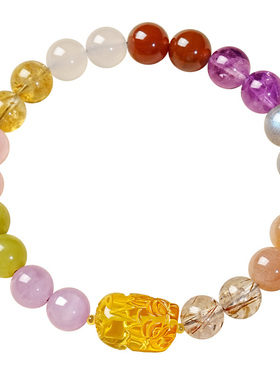 宫里上新正品天然多宝水晶手串