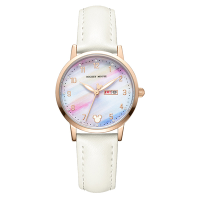 迪士尼手表女款学生考试专用腕表