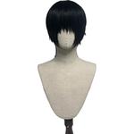 同级生2.0头皮顶+乌漆黑鲁鲁修折原临也cos万用收脸反翘假发男短