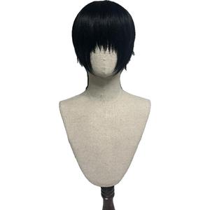 同级生2.0头皮顶+乌漆黑鲁鲁修折原临也cos万用收脸反翘假发男短