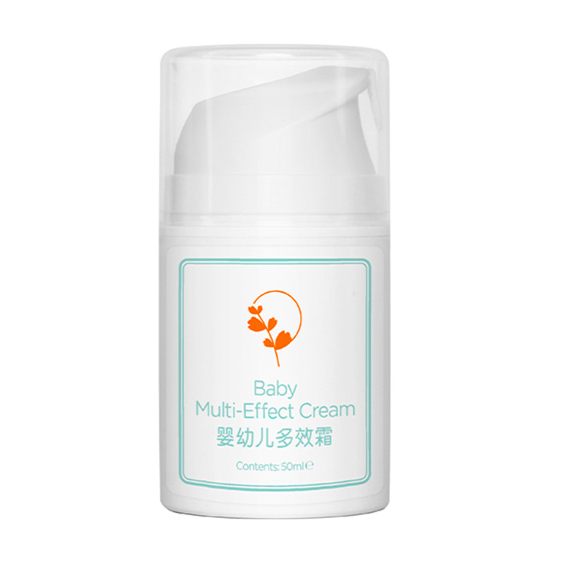 露科乐婴童多效霜宝宝霜温和无刺激舒缓泛红滋润苹果脸适用敏感肌