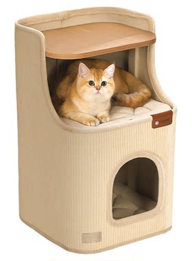 hoopet床头柜猫窝剑麻桶