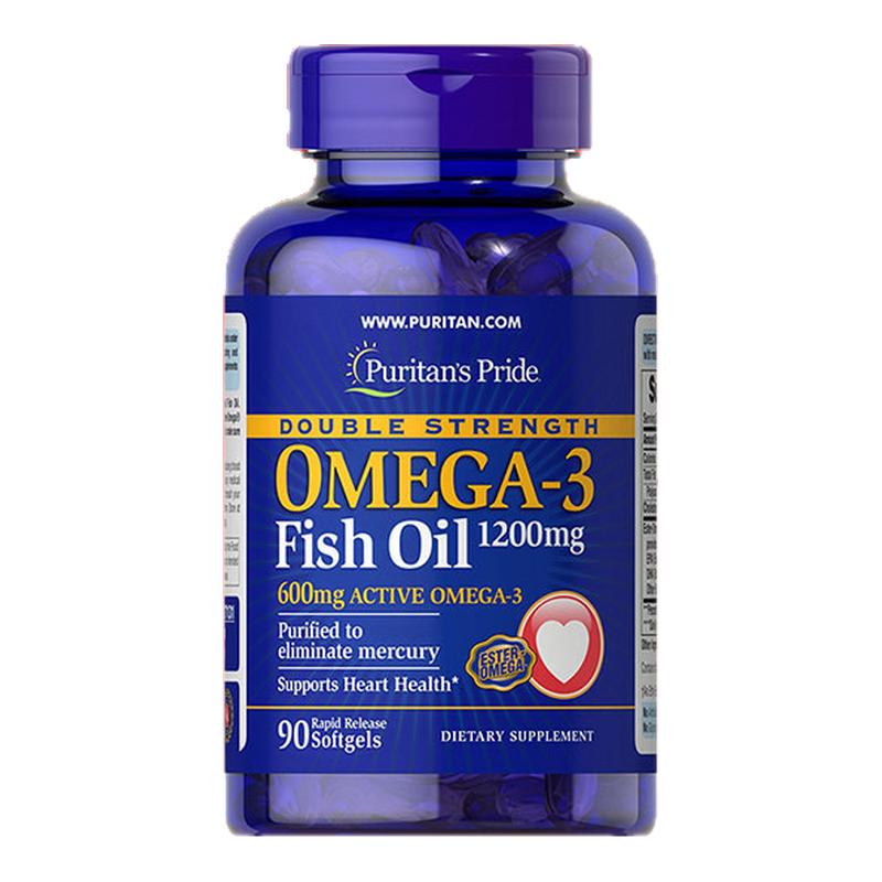 普丽普莱双倍OMEGA-3鱼油软胶囊