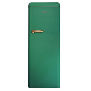 SCHNEIDER 225L复古磨砂单门冰箱家用冷藏大容量电冰箱娱乐室饮料