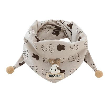 秋冬季婴幼儿加厚保暖围脖三角巾