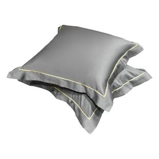 100支长绒棉贡缎沙发靠垫套床头方靠枕抱枕套大靠背纯棉酒店床上