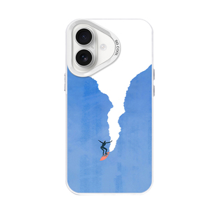 高越同款手机壳苹果17华为mate60双高胎iPhone16promax冲浪pura70一加14插画OPPO喜人奇妙夜vivo简约13适用40