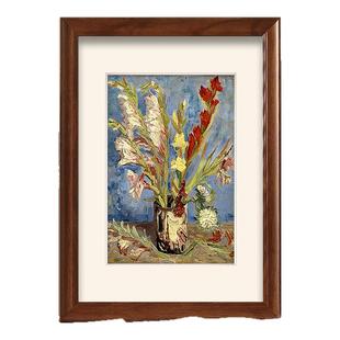 复古画框装裱挂墙大尺寸12寸相框空框A4油画外框4k开8k拼图定制a3