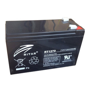 瑞达蓄电池RT1270H瑞达12V7AH 后备电源、应急电梯、 器械专用
