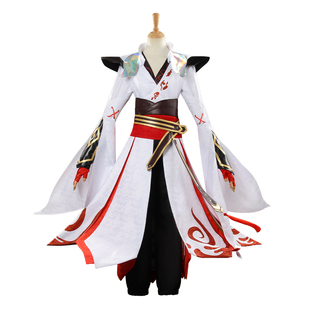 王者cos服荣耀李白原皮cosplay服装全套游戏c服提花面料