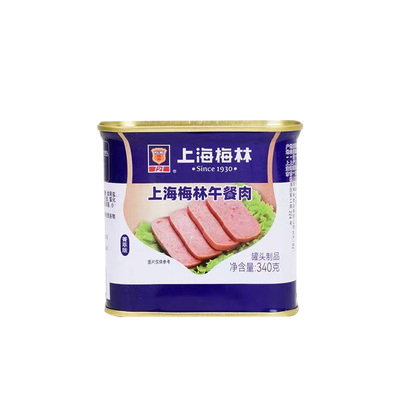 上海梅林午餐肉340g菁萃版
