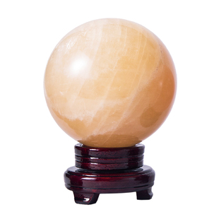 天然水晶球摆件红黄白紫粉招财家居店铺公司办公室客厅卧室装饰品