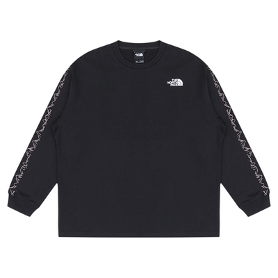 北面UE设计师款男纯棉长袖T恤