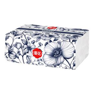 漫花抽纸20包整箱批中国风大包装家用实惠装餐巾纸面巾纸抽卫生纸