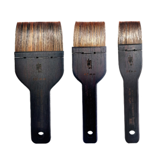 如虹F-106短柄水彩板刷 艺术家级“掌中宝”Mini板刷 平头大号笔