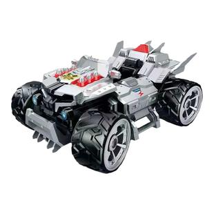 启蒙QQ飞车积木圣天使凌云战机拼装机甲模型变形赛车益智玩具