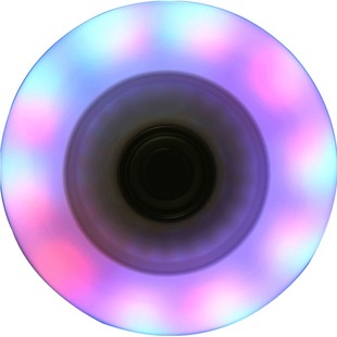 美洲狮轮滑鞋轮子配件闪光轮夜光轮PU高弹彩色轮溜冰鞋轮子