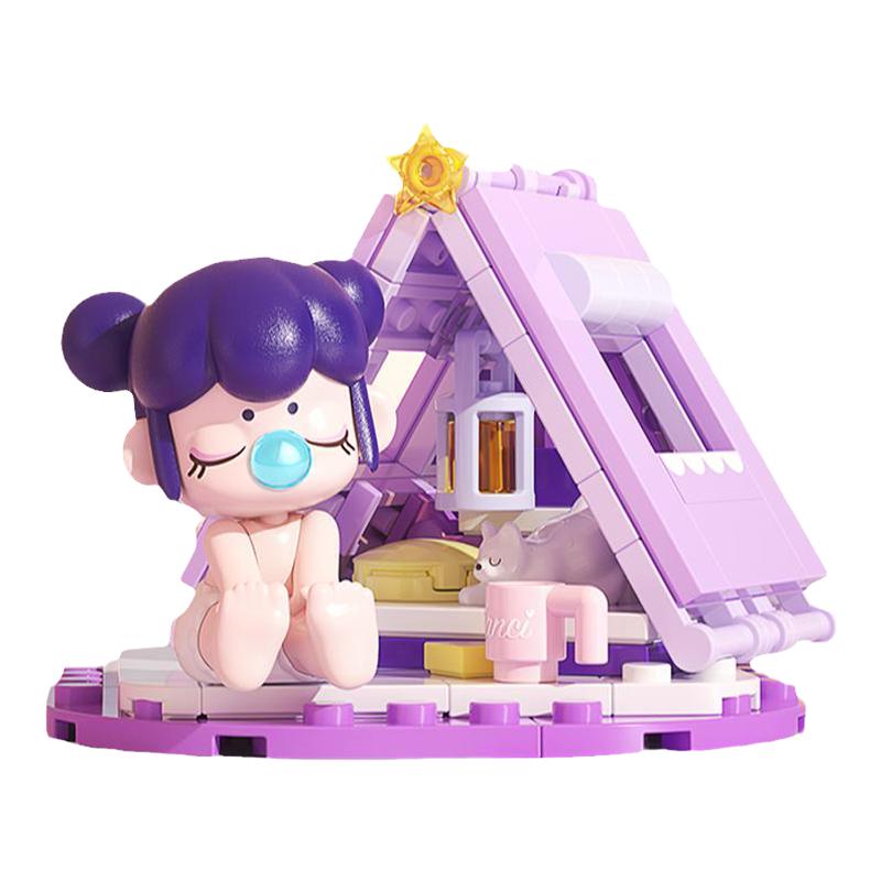 JAKI佳奇Rolife若来宅家电器积木益智玩具Baby Nanci系列盲盒囡茜