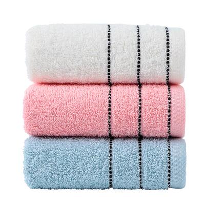 洁丽雅不掉速干红色团购毛巾纯棉