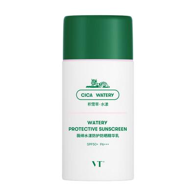 VT水漾绿洲高倍防晒户外SPF50+轻薄贴妆清爽旅游PA+++面部隔离女