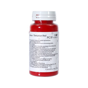 PCB油性色素色粉烘焙食用巧克力油溶白色调色fc颜料色淀喷砂蛋糕