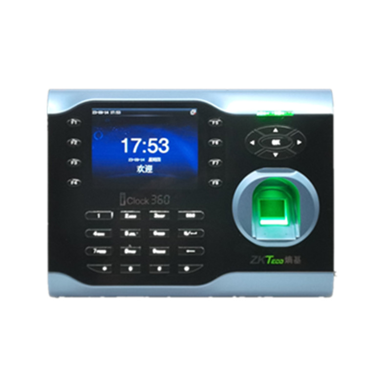 zktecoiclock360指纹考勤机