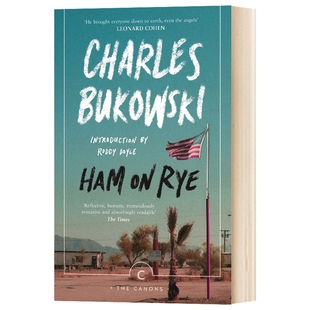 英文原版 Ham On Rye 火腿黑面包 布可夫斯基自传体小说 德裔美国诗人、小说家、短篇故事作家 英文版 进口英语原版书籍