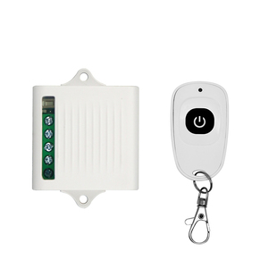 220V无线遥控继电器开关干接点触发远距离信号穿墙点动无源开关量