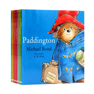 帕丁顿熊图画故事书系列10册 Paddington Collection 英文原版绘本 英伦漂的生活趣事 Michael Bond 伦敦 Harper Collins 英语读物