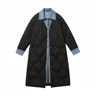 特大码女装胖mm韩版黑色厚实保暖棉服外套女设计感小众高级感棉衣