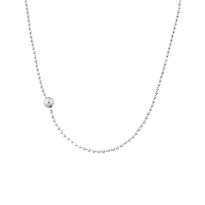 白岚纯银项链女轻奢小众锁骨链