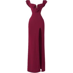 性感连衣裙女新款夜总店纯欲气质显瘦一字肩包臀设计感辣妹裙子夏