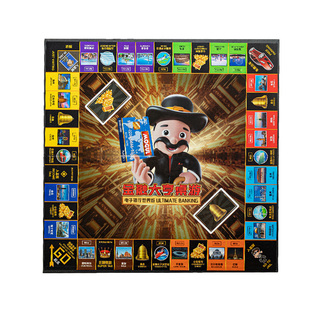 大游戏棋豪华版超大儿童世界中国成人桌游玩具强手金融大翁之旅富