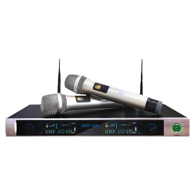 先科金属调频u段家用ktv无线话筒