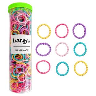 儿童皮筋不伤发弹性好宝宝扎小揪揪头绳婴儿高弹耐用发圈女孩发饰