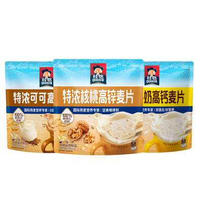桂格特浓可可高纤麦片