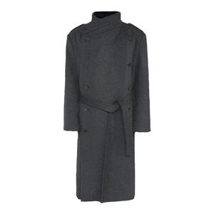 JCAESAR TRENCH COAT 战壕大衣 100%绵羊毛 双排扣 大廓形 垫肩