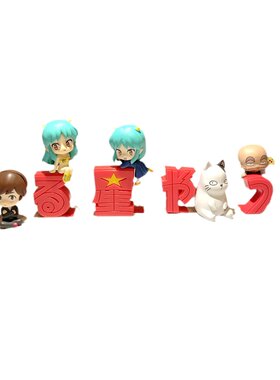 万代手办扭蛋福星小子拉姆