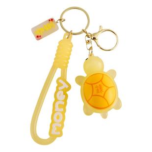 夜光小乌龟钥匙扣链挂件创意治愈系卡通小礼品可爱公仔书包包挂饰