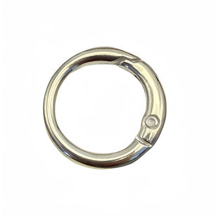 彩色开口圆环弹簧扣挂件diy材料手机链挂绳钥匙扣圈环挂钩扣配件