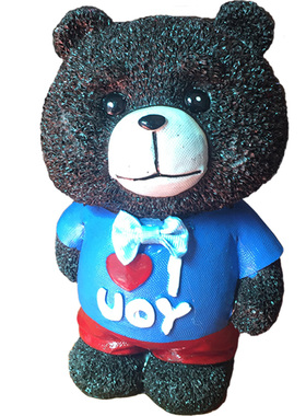 MF树脂卡通摆放存钱罐书房小摆件