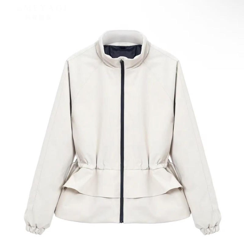 轻薄款无帽90短款鹅绒服