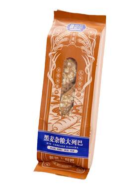 夏贝尔黑麦杂粮大列巴500g