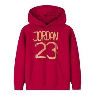 【新年红色】Jordan儿童装男童卫衣1015新款运动上衣潮JD2512053
