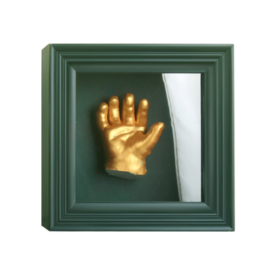 新生婴儿手模脚模型3d相框满月